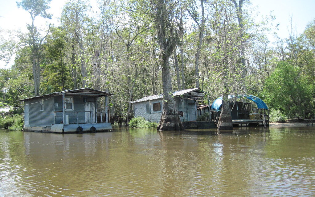 Slidell Louisiana fishing camp in Honey Island Swamp